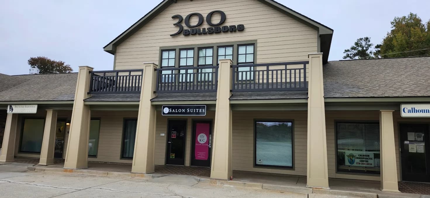 Commercial storefront exterior renovation completed by Century Construction Group