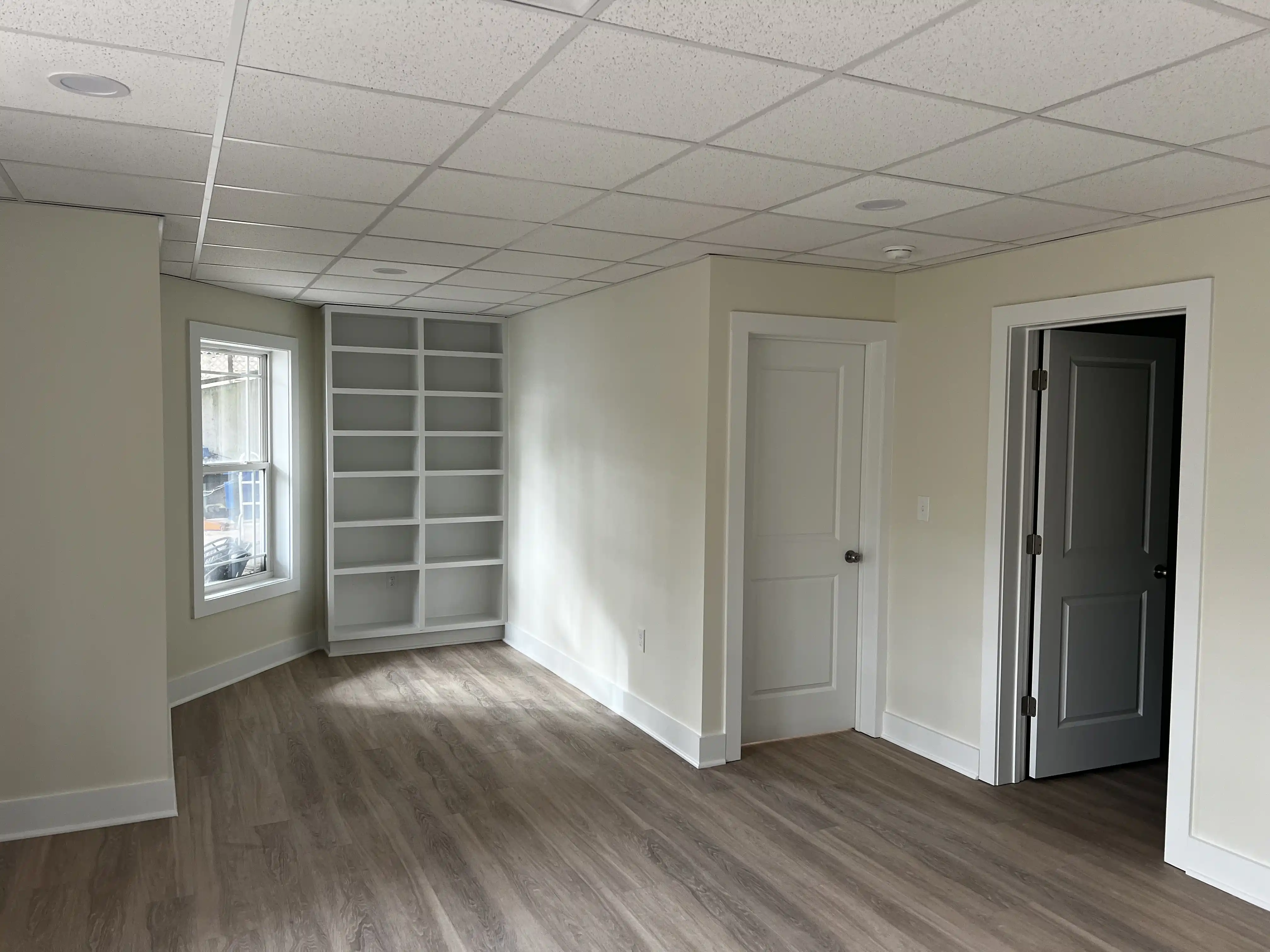 Basement finishing project