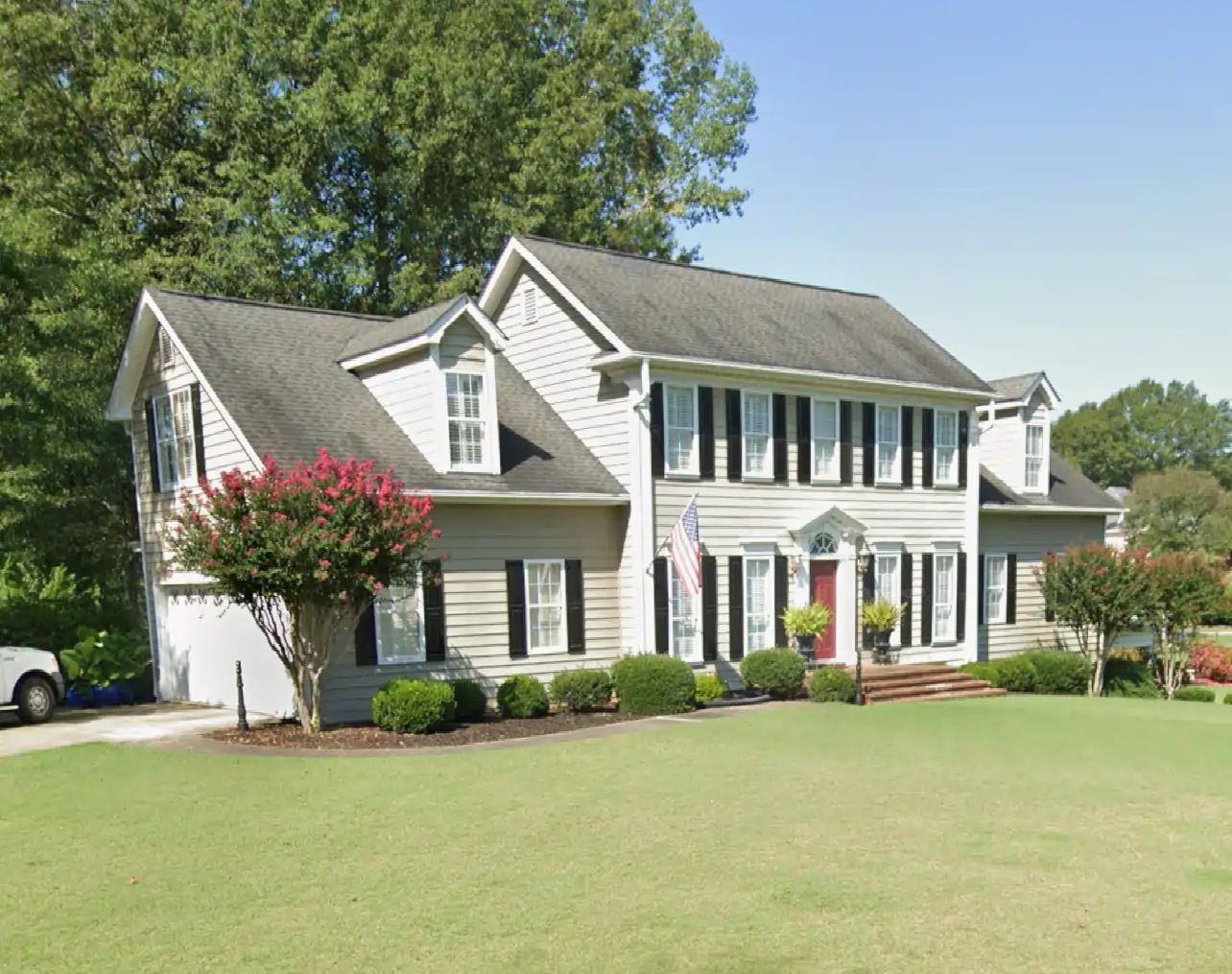 Exterior renovation before