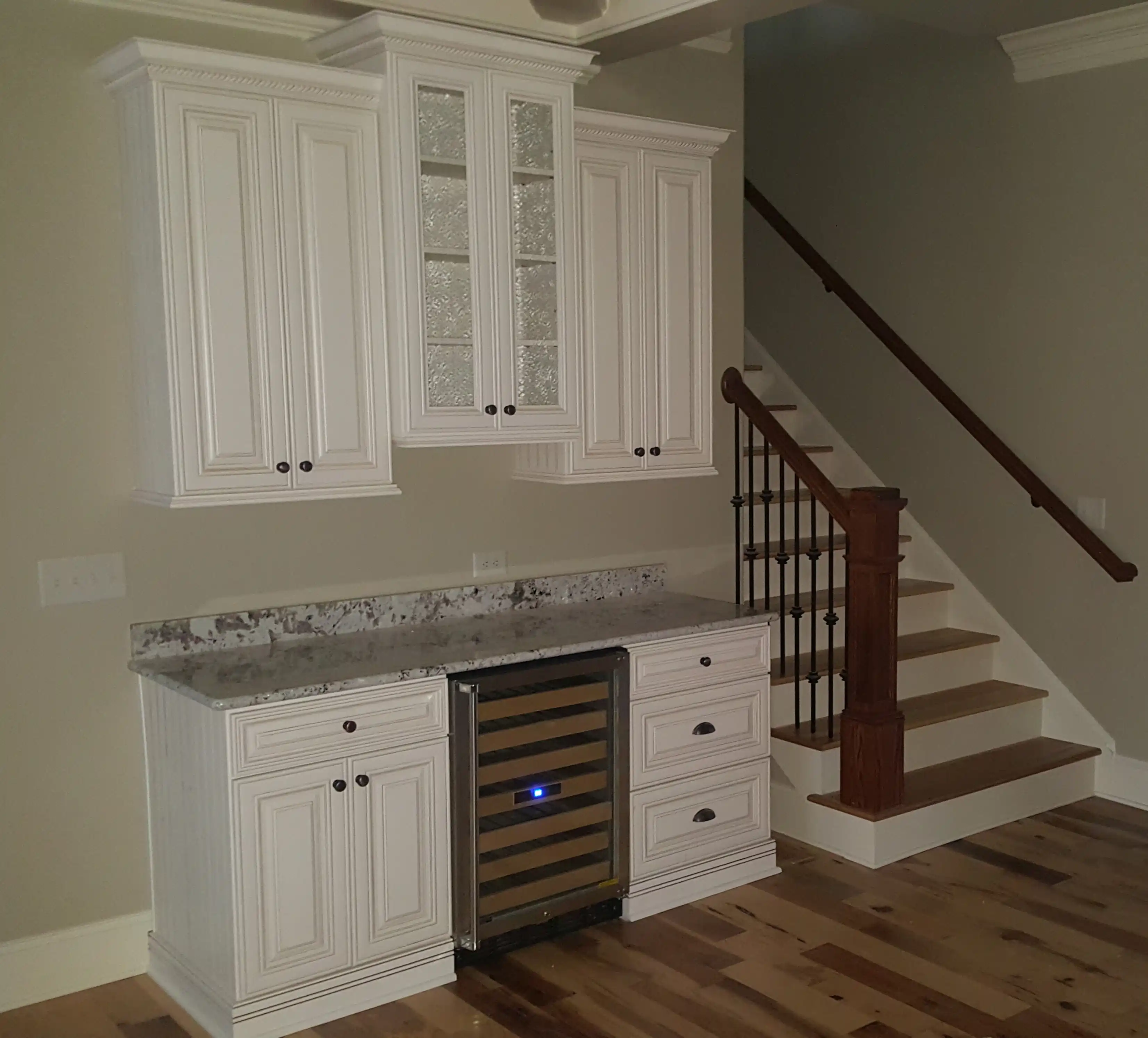 Wet bar installation